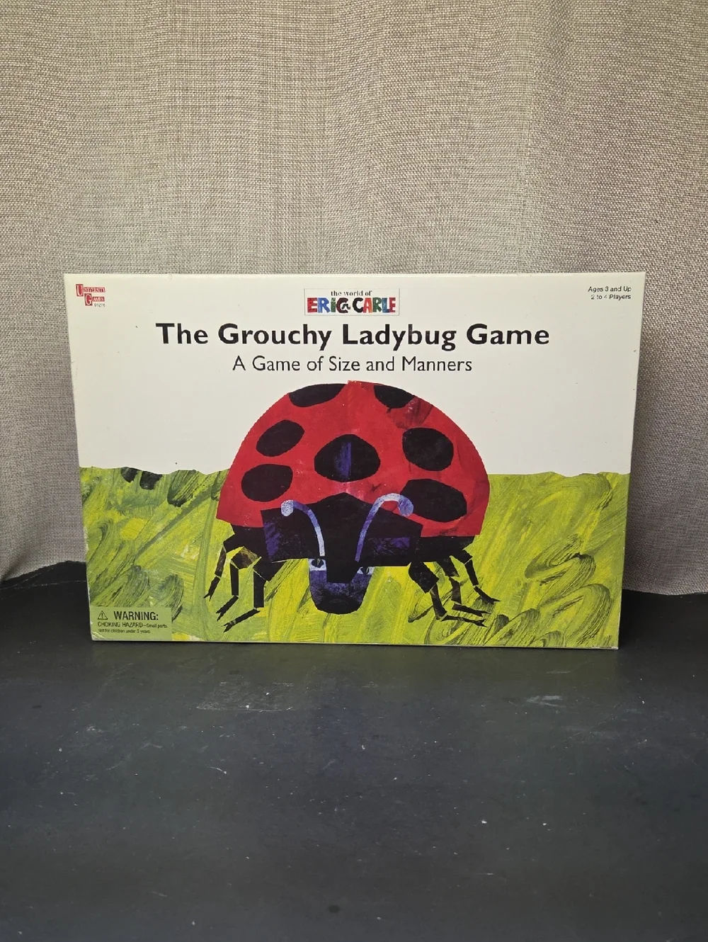 The Grouchy Ladybug Game Eric‎ Carle A Game of Size and Manners